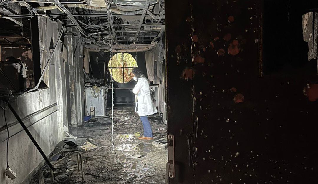 En ruinas quedó el Hospital Departamental de Villavicencio