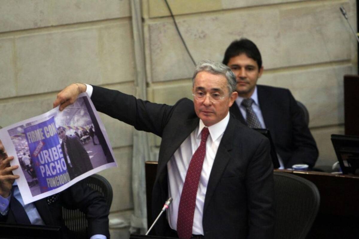 El senador del Polo Democrático Iván Cepeda fue el citante del debate en el Congreso donde pretende demostrar los nexos de Álvaro Uribe con ilegales.