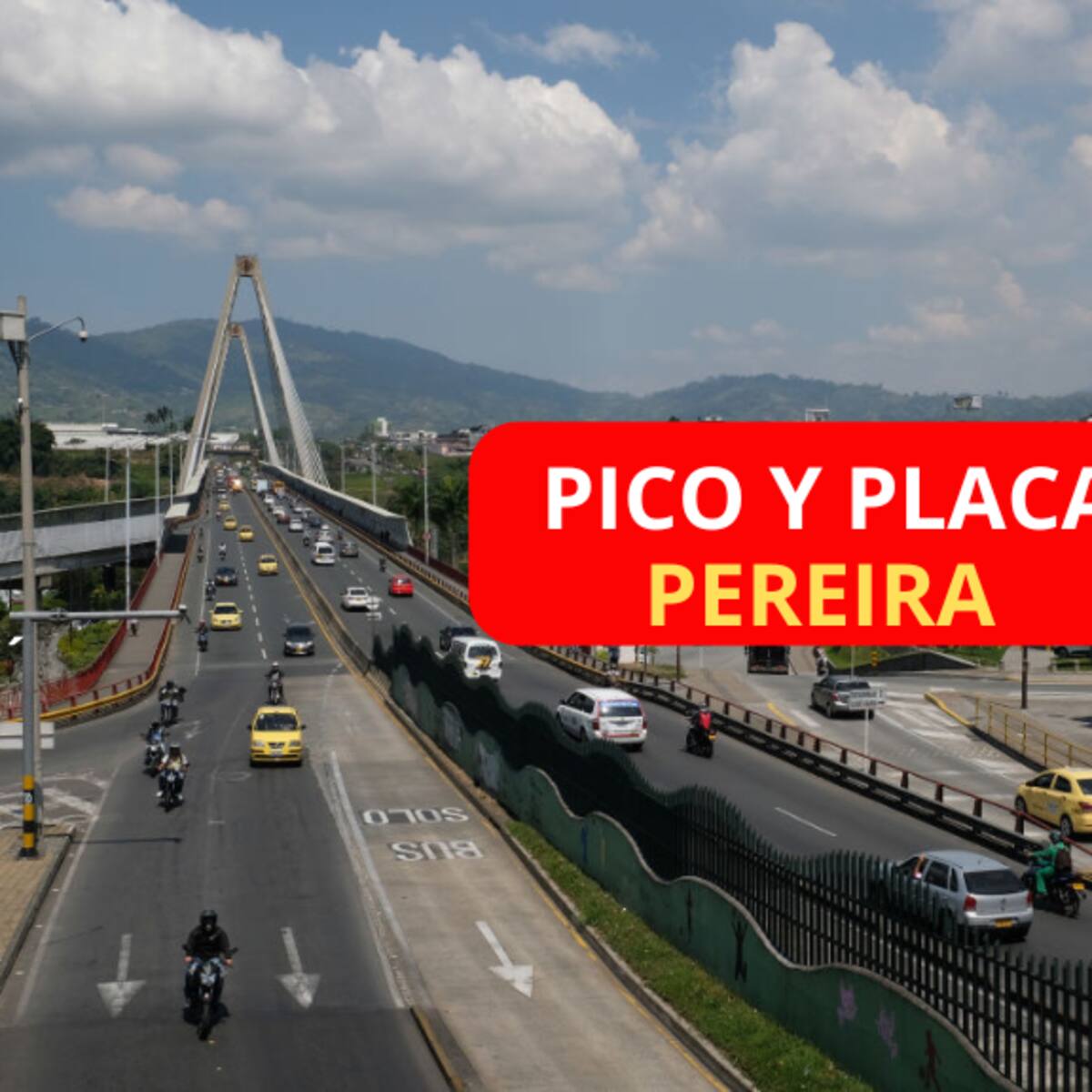 Pico y placa en Pereira 2024: Estos carros no podrán salir del 9 hasta el 13 de septiembre