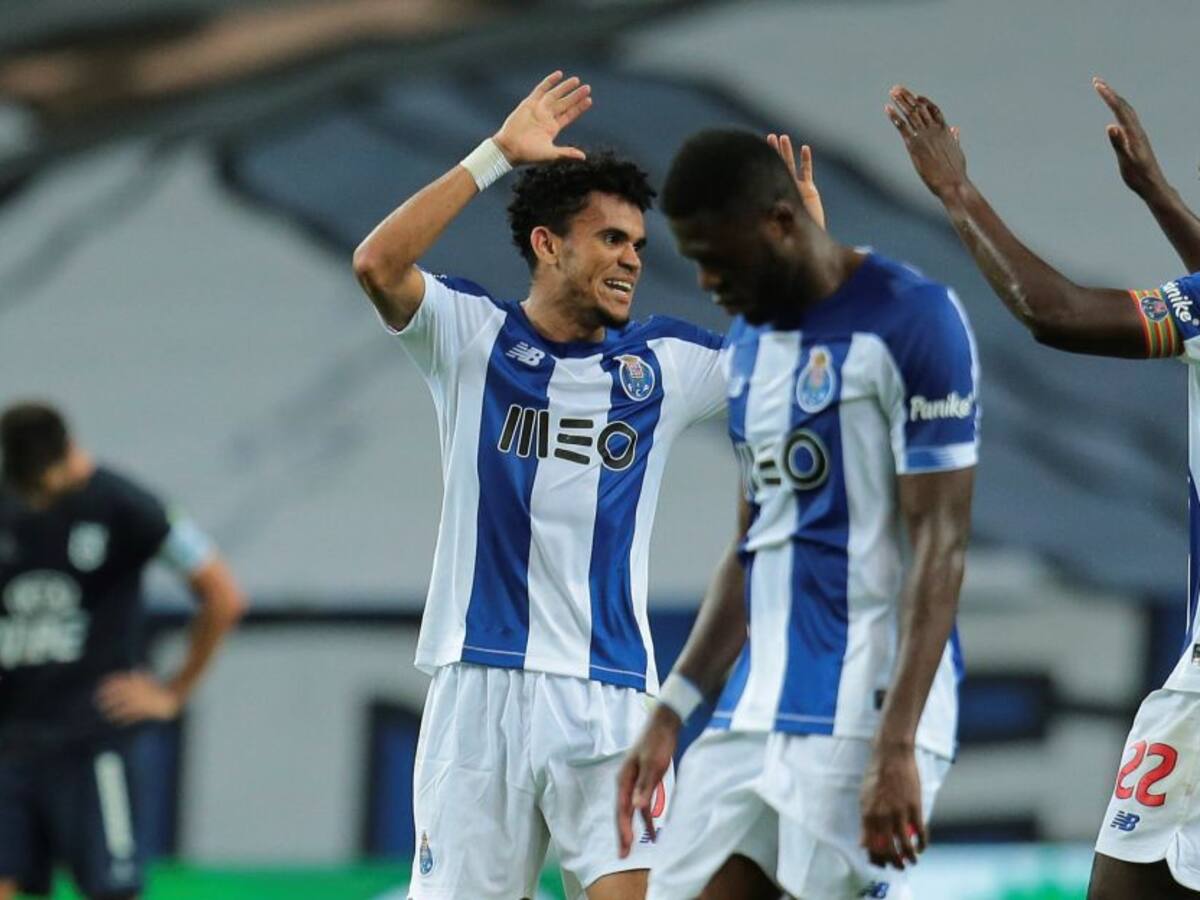 Golazo de Luis Díaz en la ‘manita’ del Porto a Belenenses