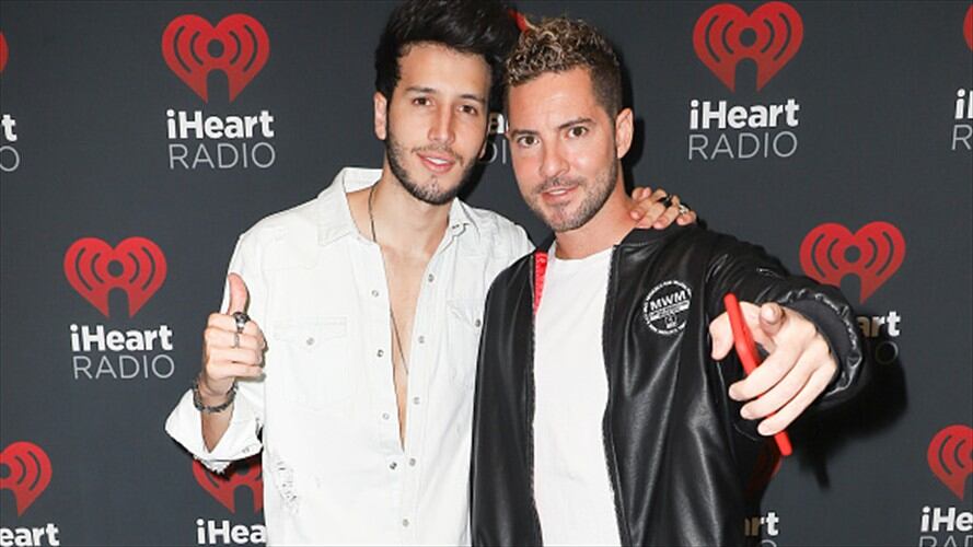 Sebastián Yatra y David Bisbal . Foto: Getty Images