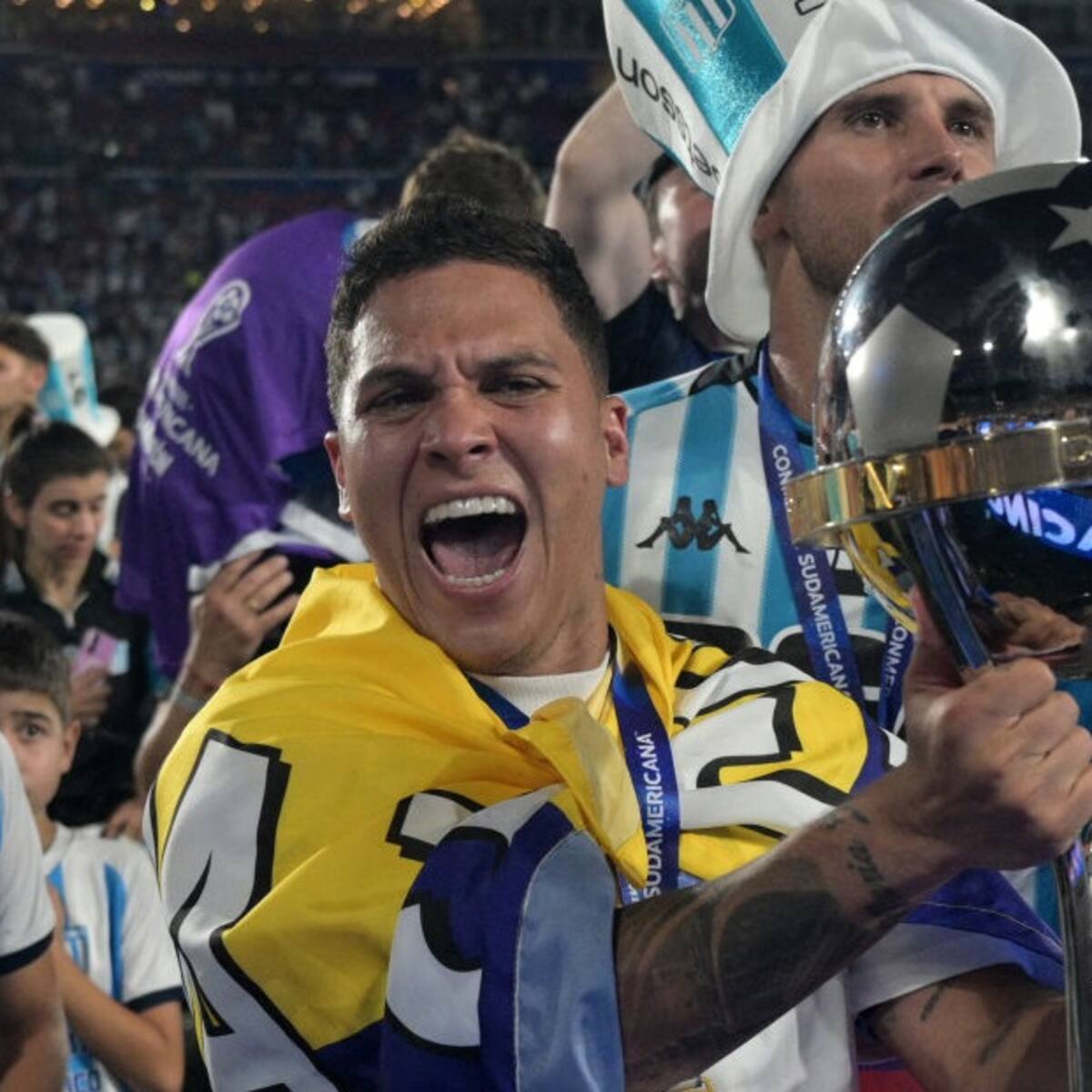 Juan Fernando Quintero se despidió de Racing con emotivo mensaje