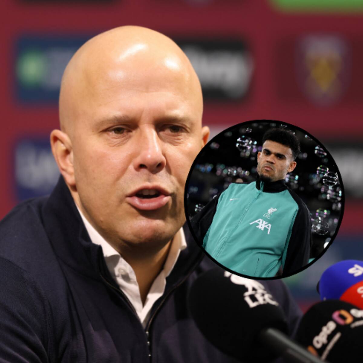 Arne Slot explica la brillantez de Liverpool poniendo como ejemplo lo hecho por Luis Díaz: esto dijo