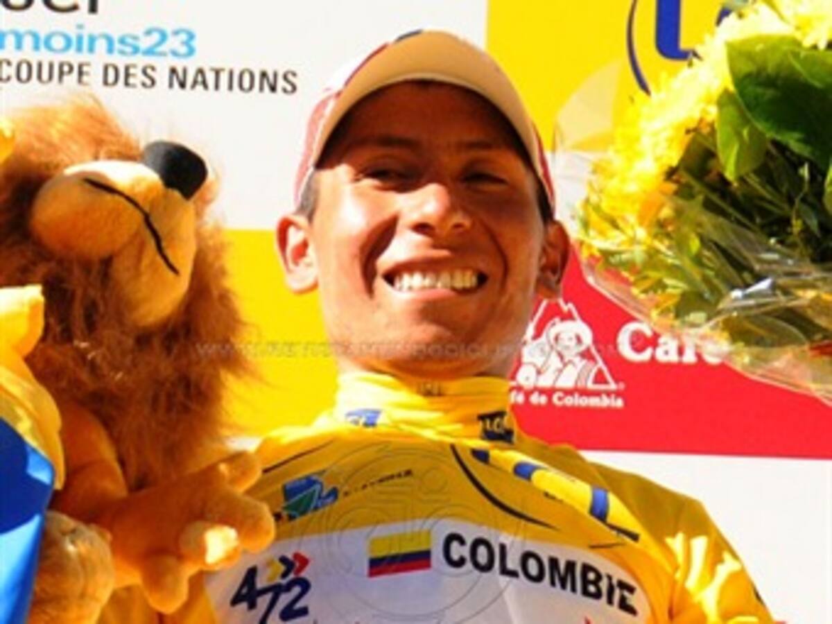 El colombiano Nairo Quintana, campeón del Tour de L'Avenir