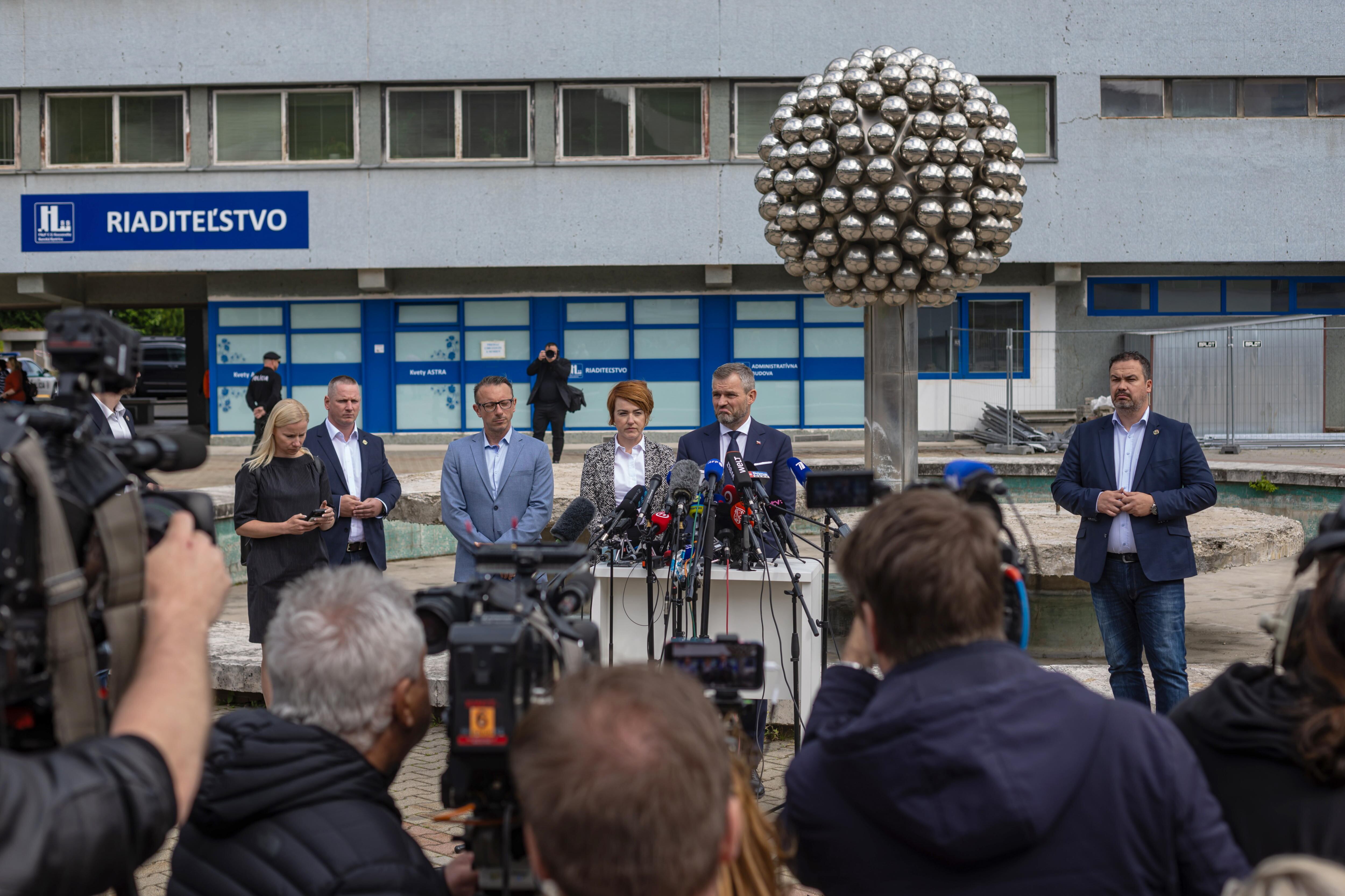 Banska Bystrica (Slovakia (slovak Republic)), 16/05/2024.- Slovak President-elect Peter Pellegrini (Eslovaquia) EFE/EPA/MARTIN DIVISEK