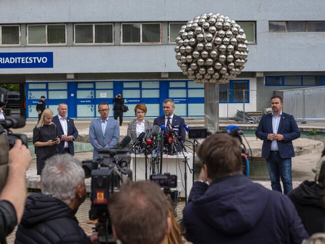 Banska Bystrica (Slovakia (slovak Republic)), 16/05/2024.- Slovak President-elect Peter Pellegrini (Eslovaquia) EFE/EPA/MARTIN DIVISEK