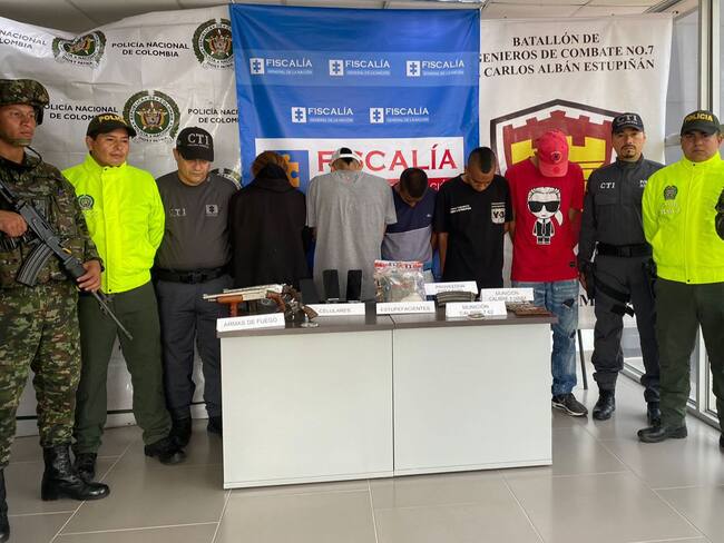 El Ejército capturó a ocho extorsionistas al servicio de grupos armados ilegales en Meta