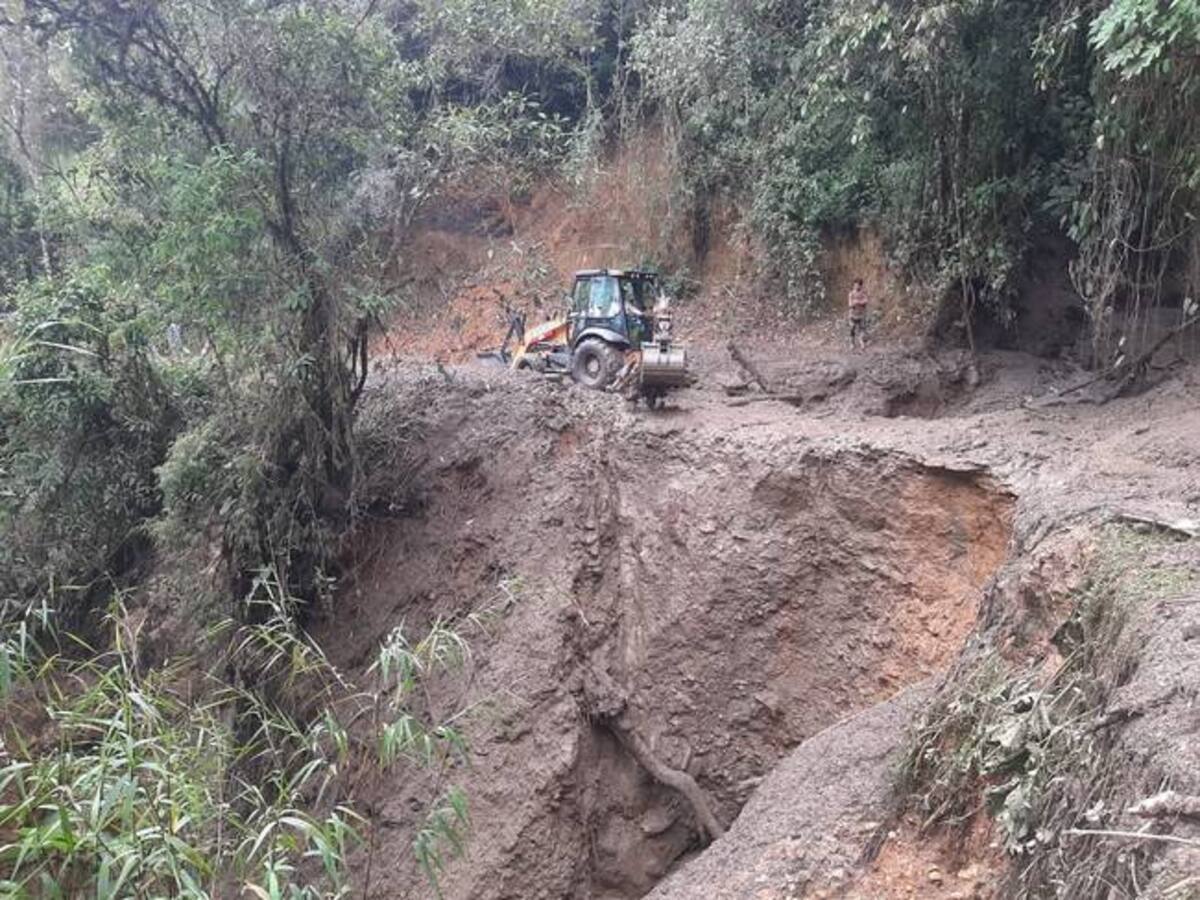 No paran las lluvias en Quindío, deslizamientos las principales emergencias