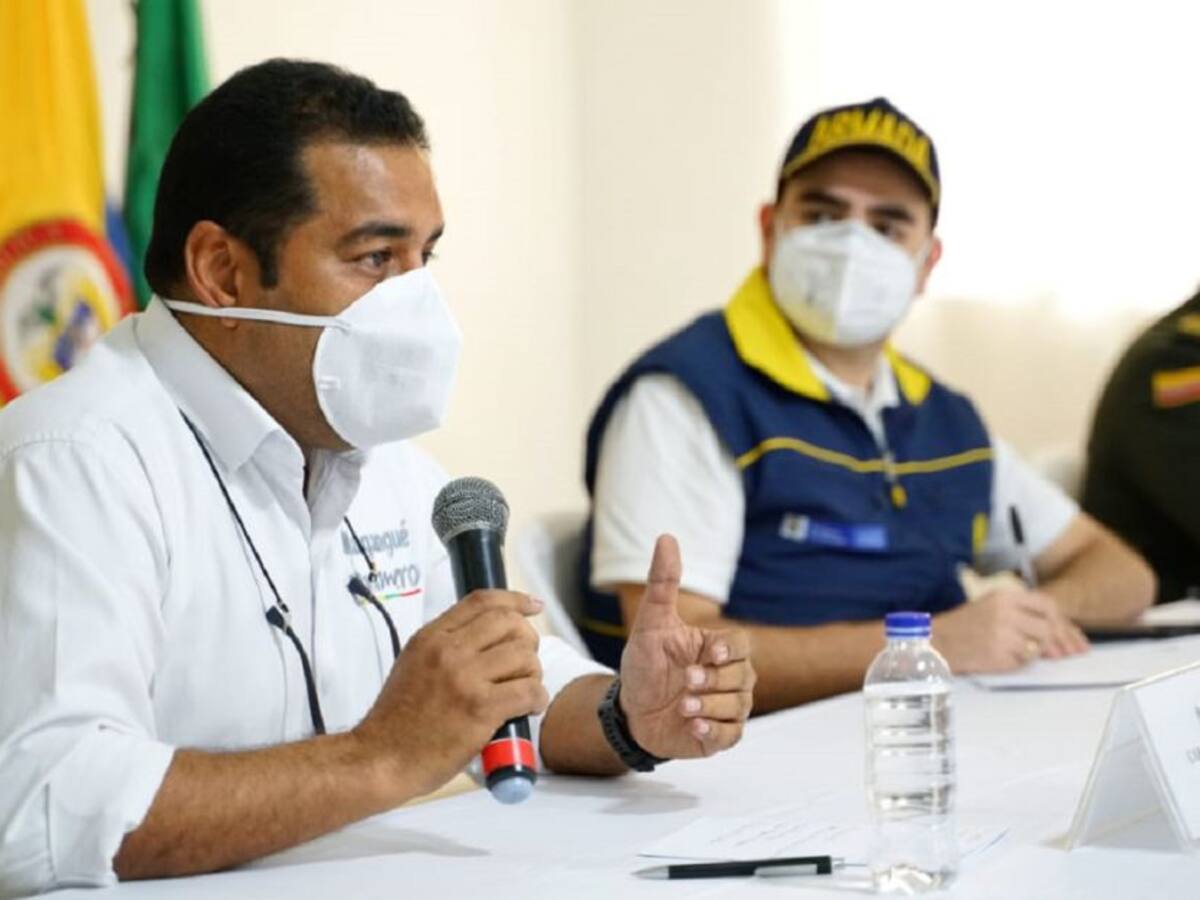 Por aumento de casos de COVID-19, realizan consejo de seguridad en Magangué