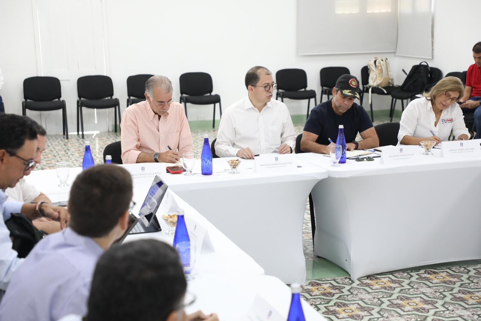 Fiscal general, Francisco Barbosa, en Barranquilla / Alcaldía de Barranquilla