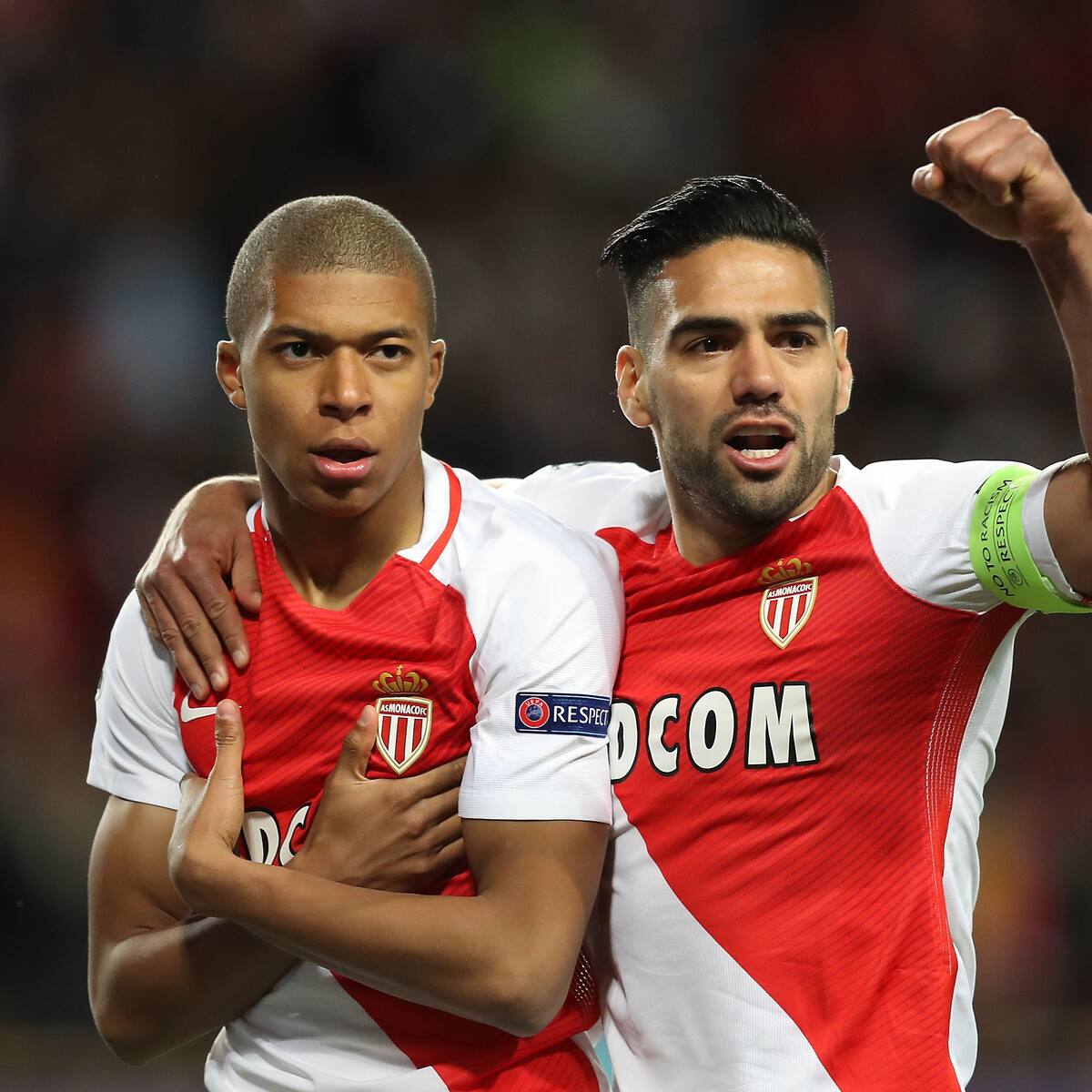 Kylian Mbappé recuerda a Falcao en su cumpleaños y lo califica como su “maestro”