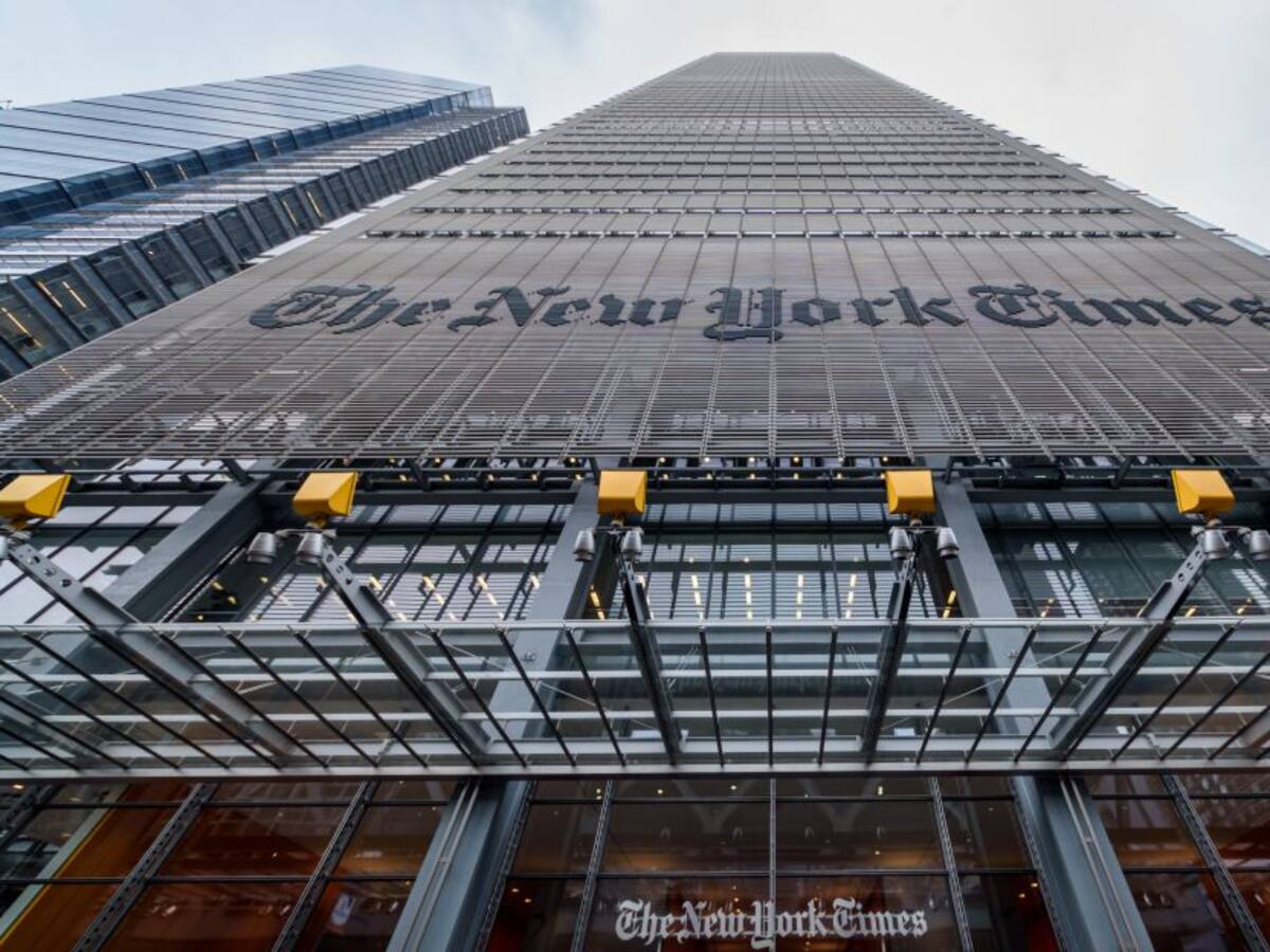 Un hombre intenta entrar en The New York Times armado con un cuchillo