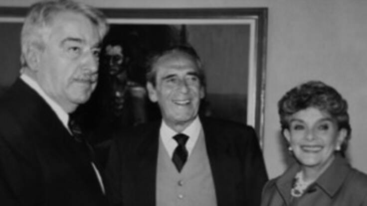 Gloria Valencia conversa con Álvaro Mutis