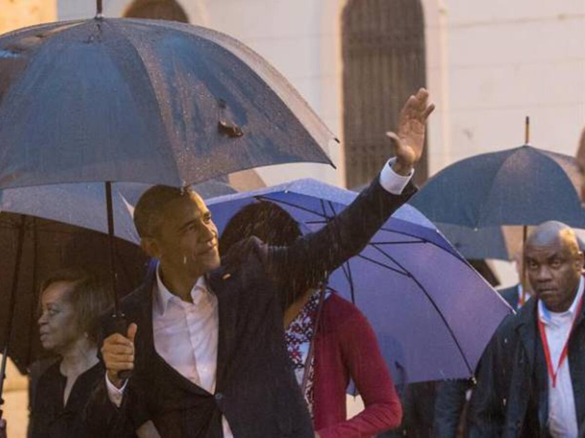 Colombianos celebramos la llegada de Obama a Cuba: Santos