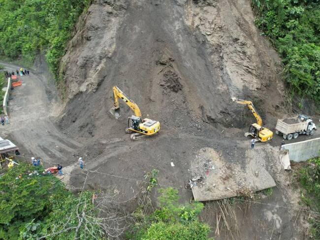 Habilitada la vía Panamericana entre Risaralda y Chocó - Foto: Oficial Invías