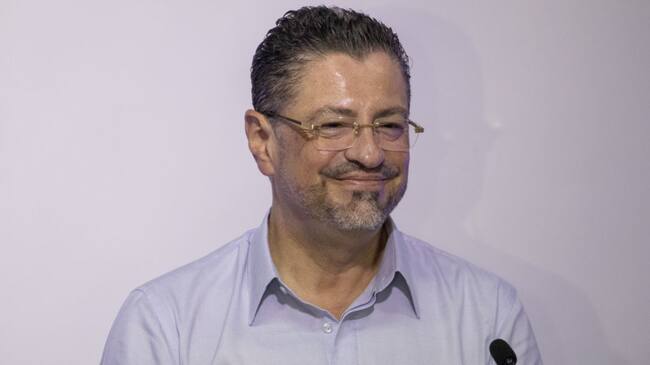 Rodrigo Chaves, presidente electo de Costa Rica.
