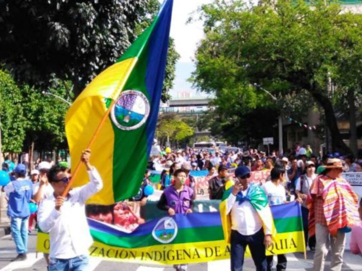 Minga indígena de Antioquia anuncia movilización a Medellín