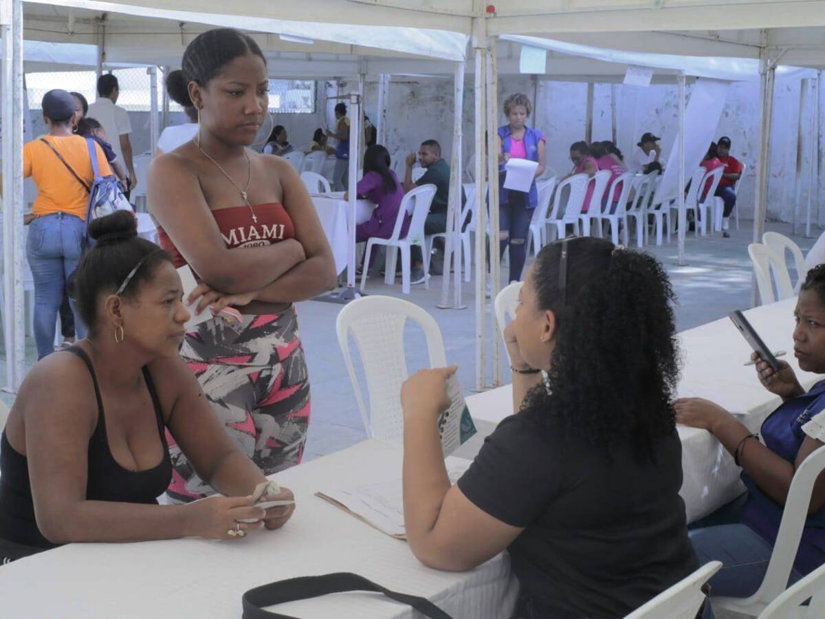 Más de 400 personas recibieron atención integral en jornada del PES en Las Delicias