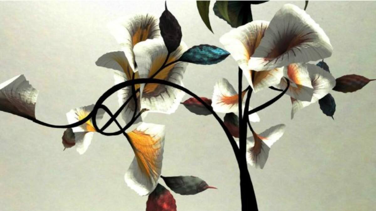 El inglés Daniel Brown tiene 10 años creando flores en un ordenador. "Todo comenzó cuando empecé a realizar pruebas con diferentes programas informáticos. Por casualidad utilicé hojas de colores para aprender a usarlos. Descubrí que la gente quedaba fascinada con lo que hacía", le dice el artista a la BBC (todas las imágenes son de Daniel Brown).