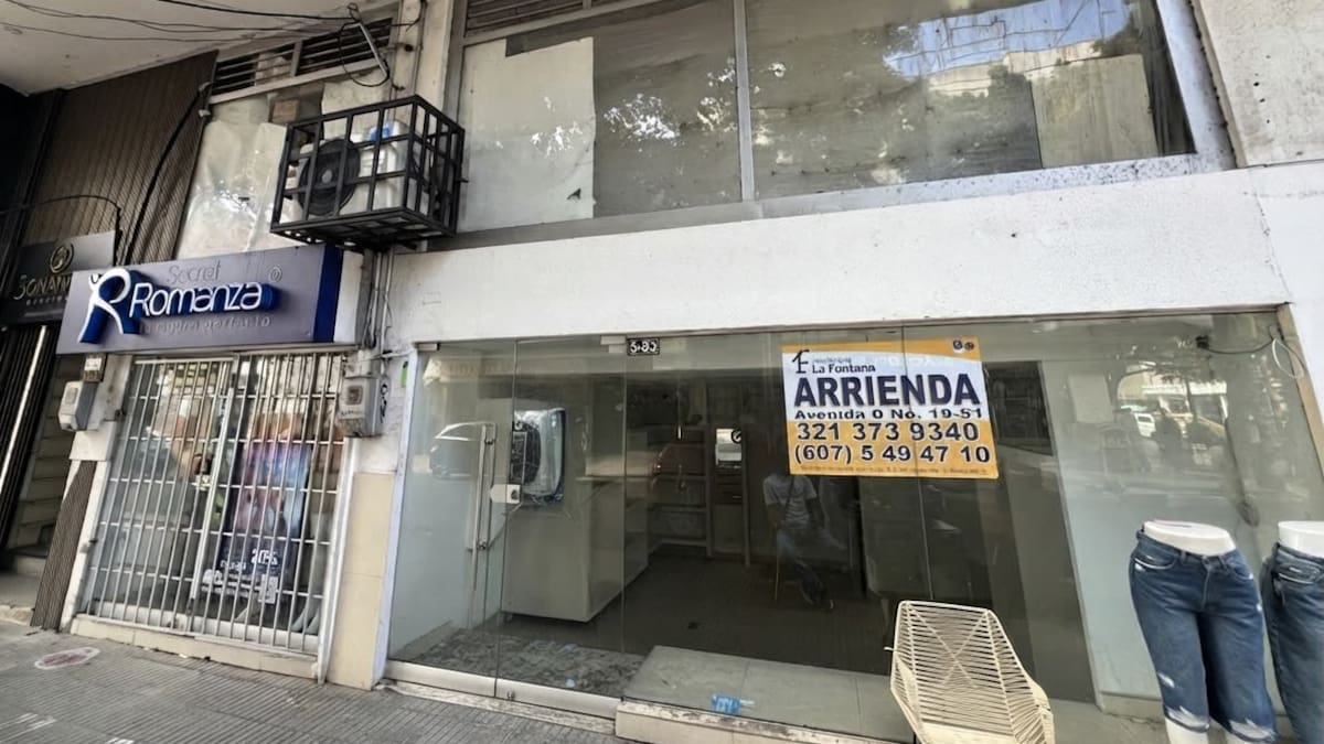 Cierre de negocios genera alerta en el centro de Cúcuta