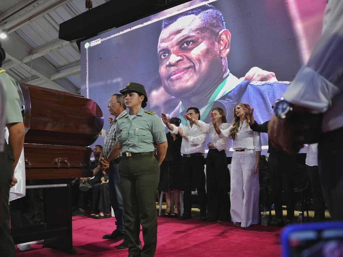 Omar Geles: Así fue el homenaje en la Plaza Alfonso López de Valledupar