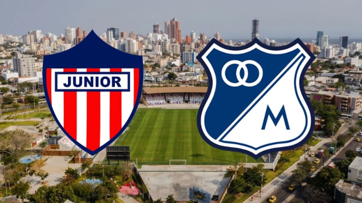 🔴 EN VIVO Junior Vs. Millonarios, siga la transmisión del partidazo por la fecha 2 de la Liga