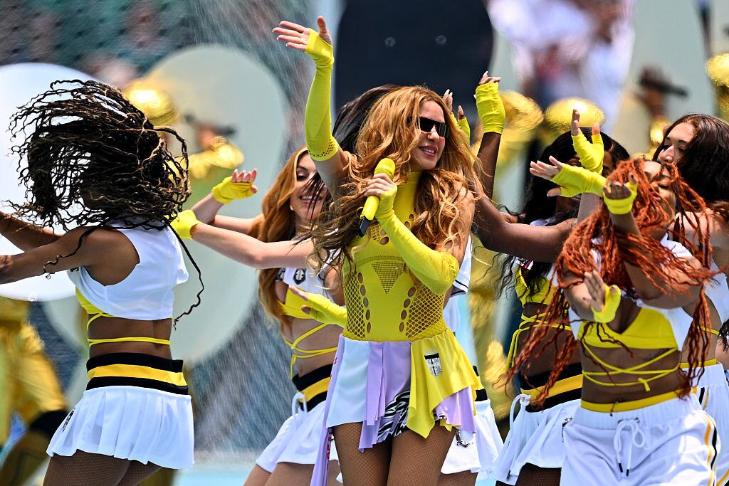 11 June 2026, Mexico, Mexiko-Stadt: Soccer, Men's, World Cup, Opening Match, Mexico vs. South Africa, Group Stage, Group A, Matchday 1, Mexico City Stadium, Shakira performs at the opening ceremony. ATTENTION: In accordance with FIFA regulations, these images may be used exclusively for editorial purposes. Commercial use is prohibited. Furthermore, no video-like sequences may be created, and no alterations may be made to the image, either in the foreground or the background. Photo: Tom Weller/dpa (Photo by Tom Weller/picture alliance via Getty Images)