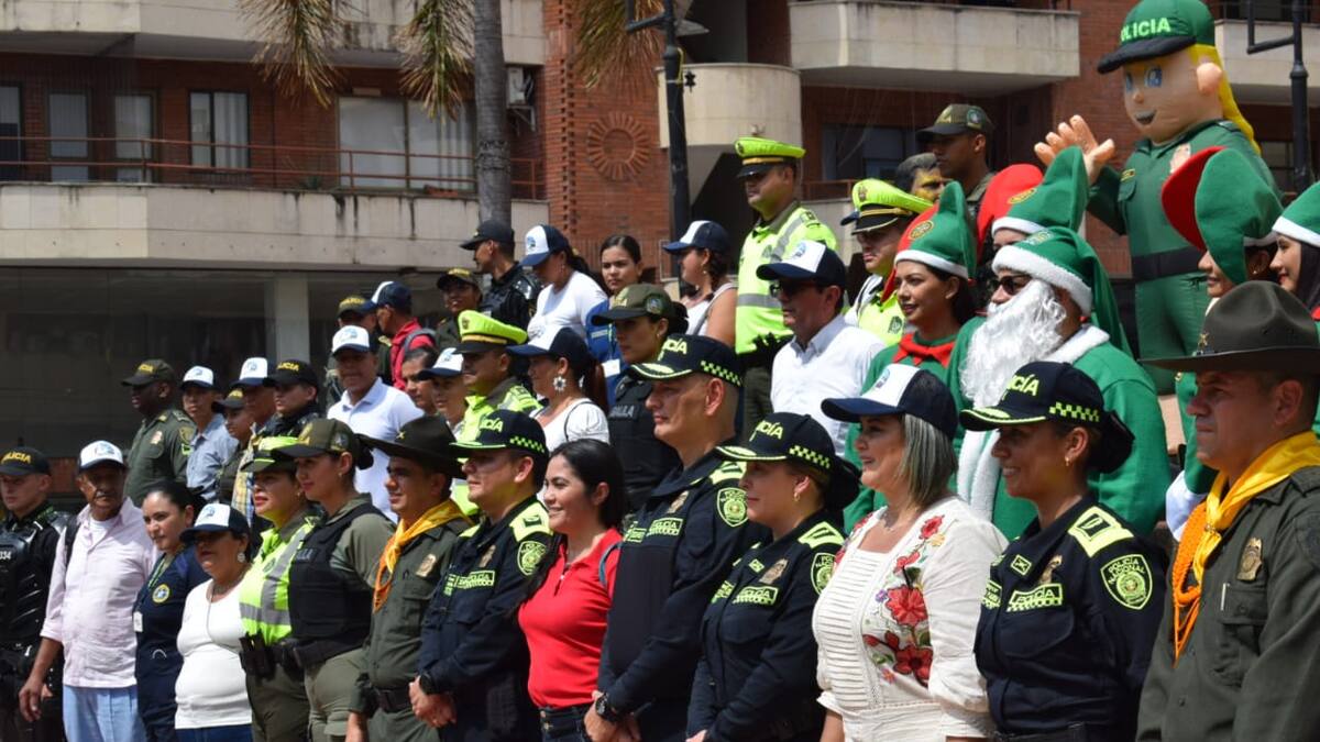 Cerca de 1.800 policías custodiarán al Huila durante la temporada de fin de año