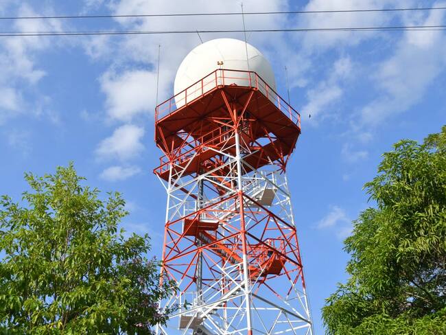 Repararon el radar metereológico de Barrancabermeja