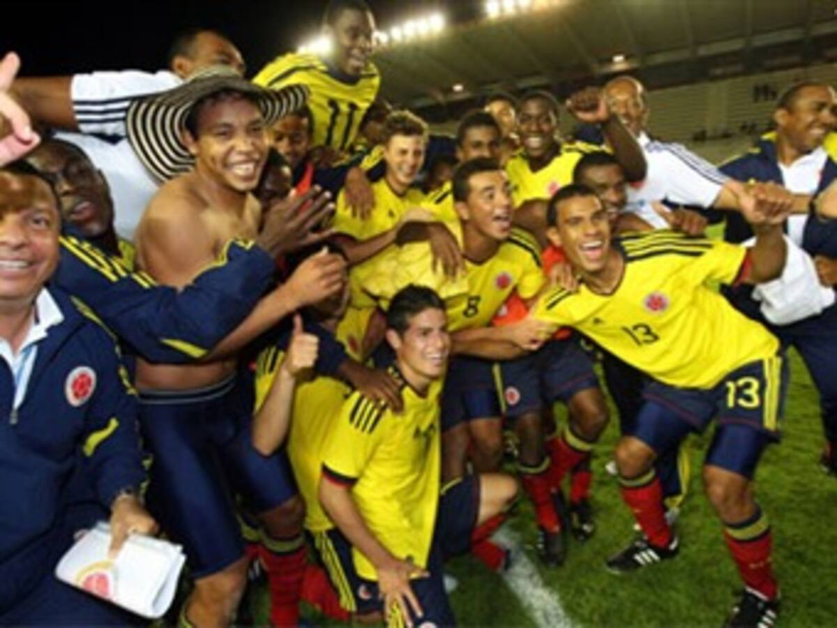 Selección Colombia Sub-20 campeona del Esperanzas de Toulón