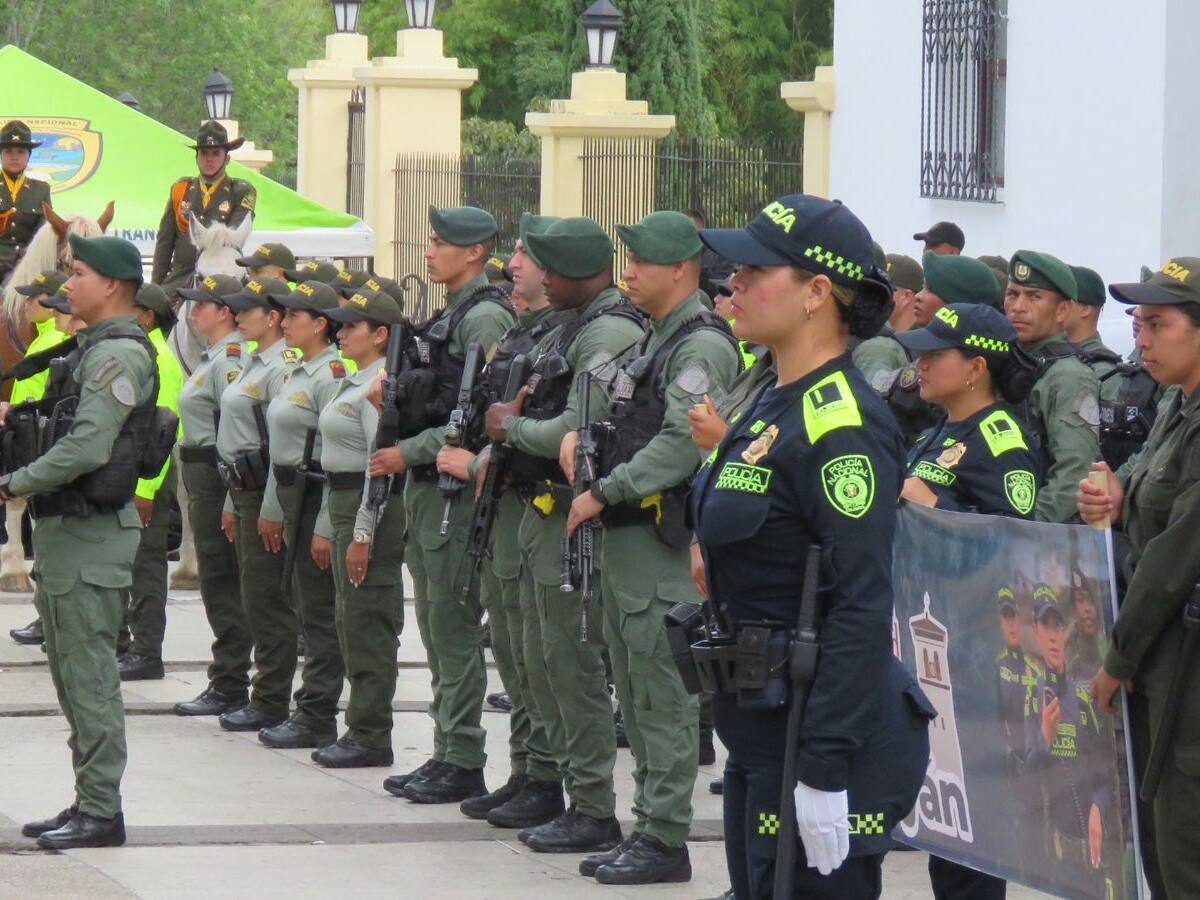 Más de mil policías brindarán seguridad en Popayán durante diciembre e inicio de año 2024