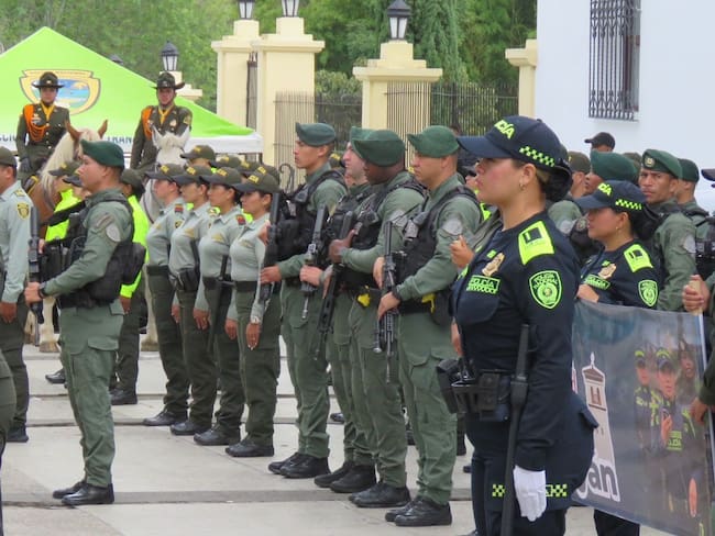 Más de mil policías brindarán seguridad en Popayán durante diciembre e inicio de año 2024