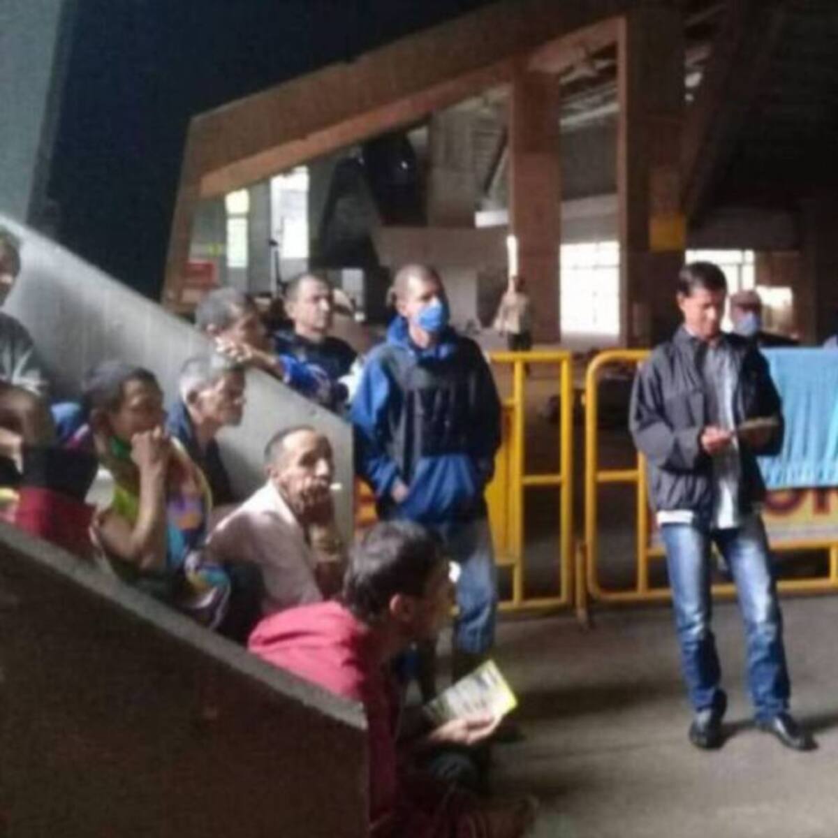 Personas albergadas en el estadio de Pereira serán reubicadas