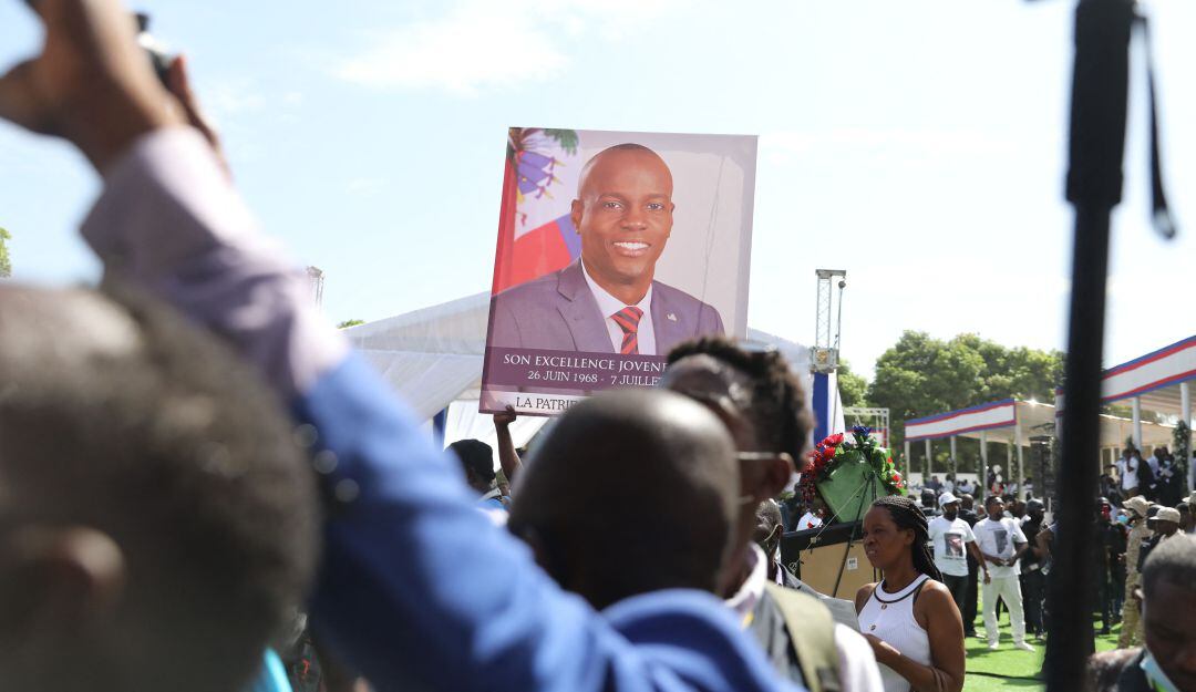 Funeral del difunto presidente de Haití, Jovenel Moise.