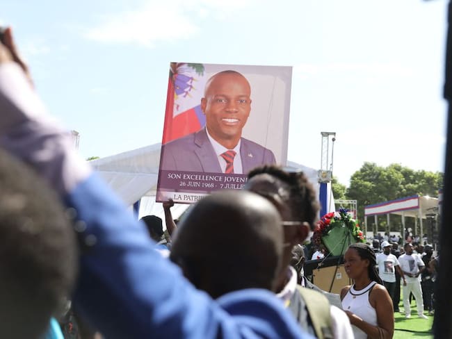 Funeral del difunto presidente de Haití, Jovenel Moise.