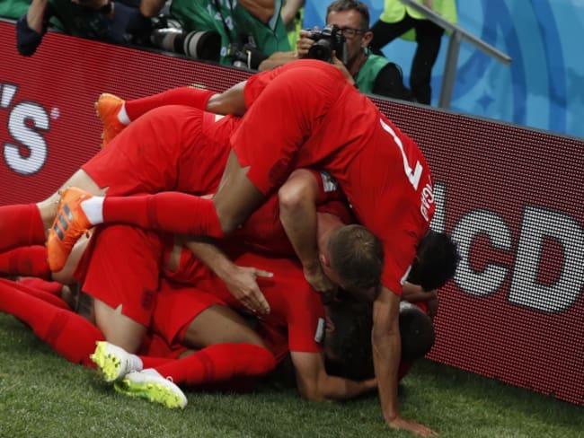 En imágenes, la victoria de Inglaterra sobre Túnez