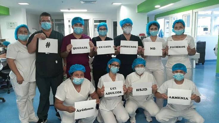 Nosotros no somos los enemigos en esta pandemia: médicos en el Quindío