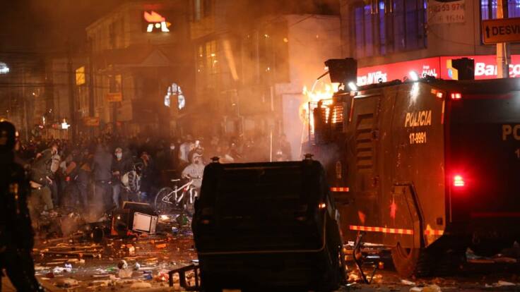 Secretario de Gobierno sobre desmanes en Bogotá