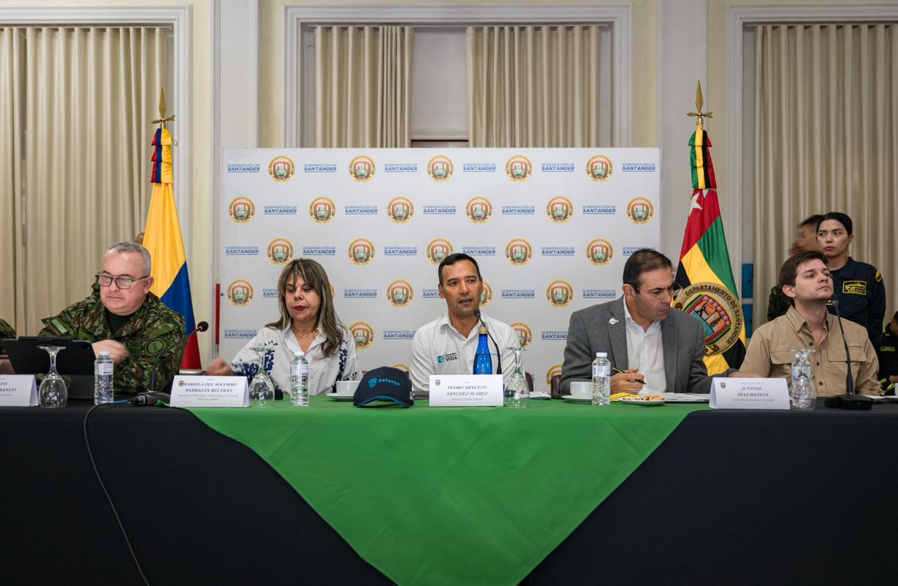 Santander tiene una de las cifras de homicidio más bajas en el país según MinDefensa. Foto: MinDefensa.