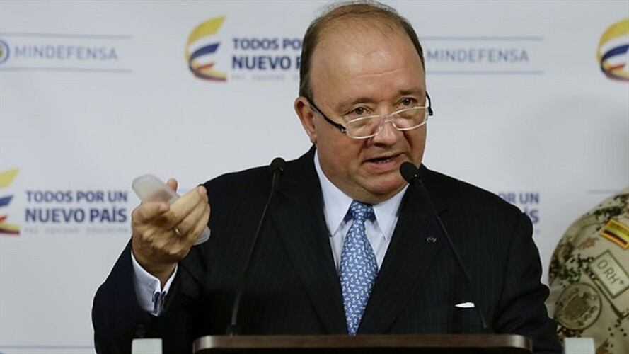 Luis Carlos Villegas, ministro de Defensa. Foto: Colprensa