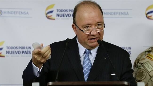 Luis Carlos Villegas, ministro de Defensa. Foto: Colprensa