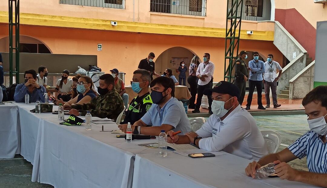 Reunión que se llevó a cabo esta mañana