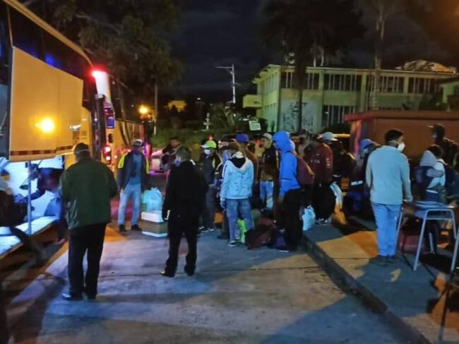 240 venezolanos partieron desde Nariño para regresar a su país