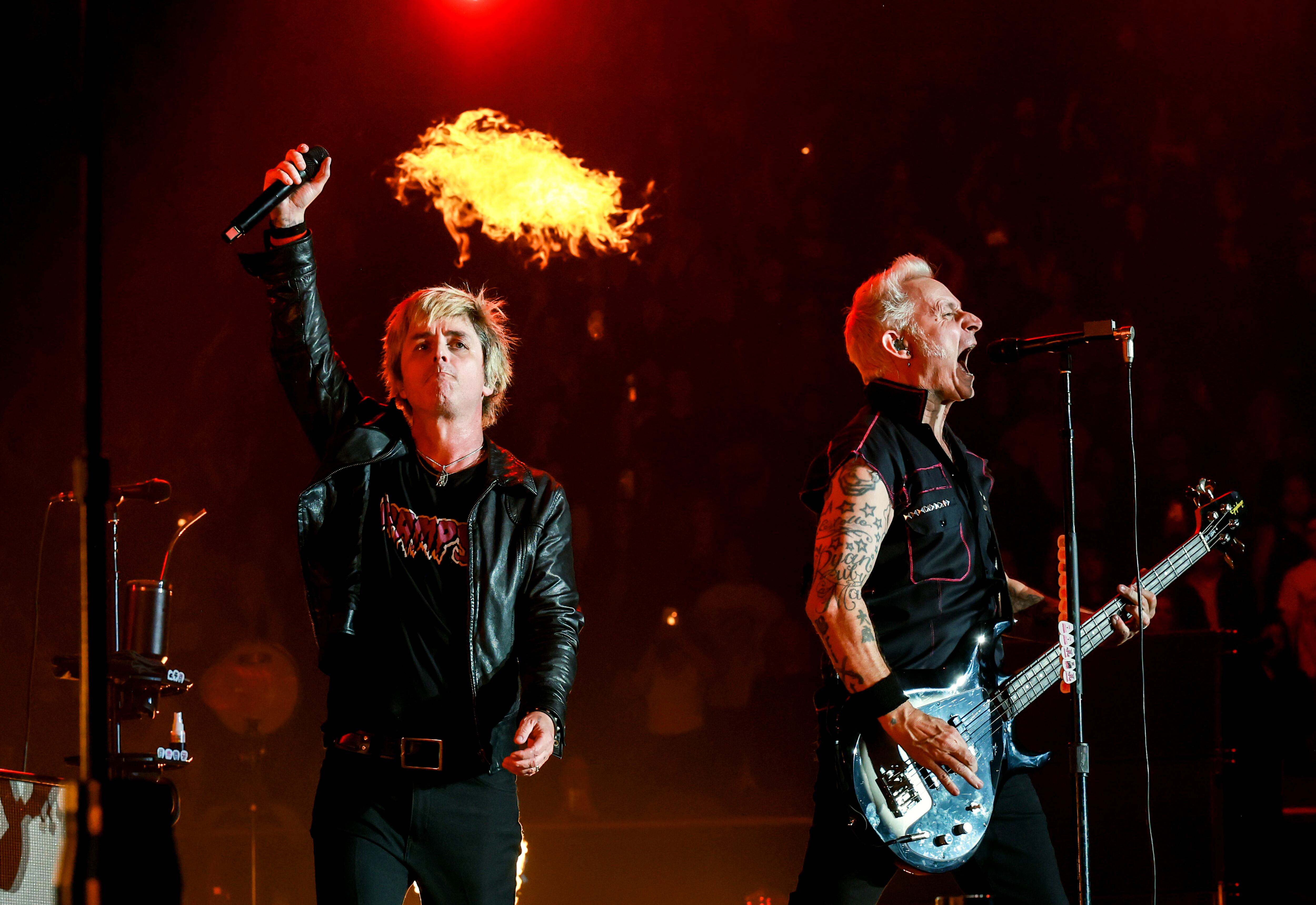 Green Day en vivo. Foto: Kevin Mazur/Getty Images for iHeartRadio