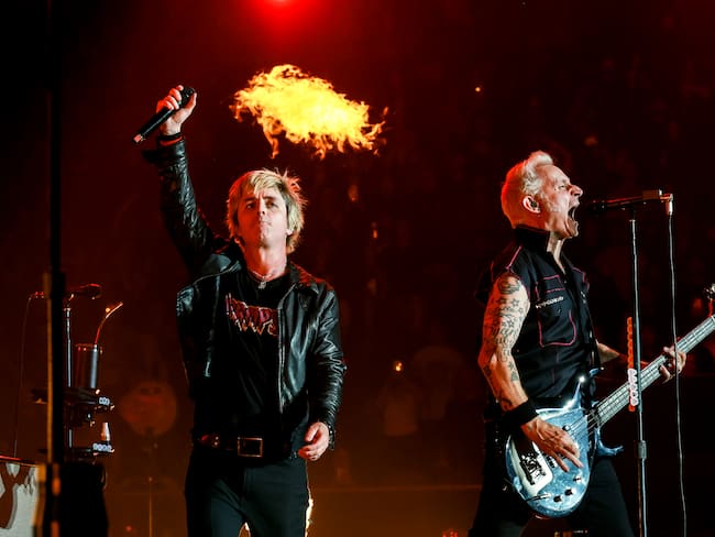 Green Day en vivo. Foto: Kevin Mazur/Getty Images for iHeartRadio