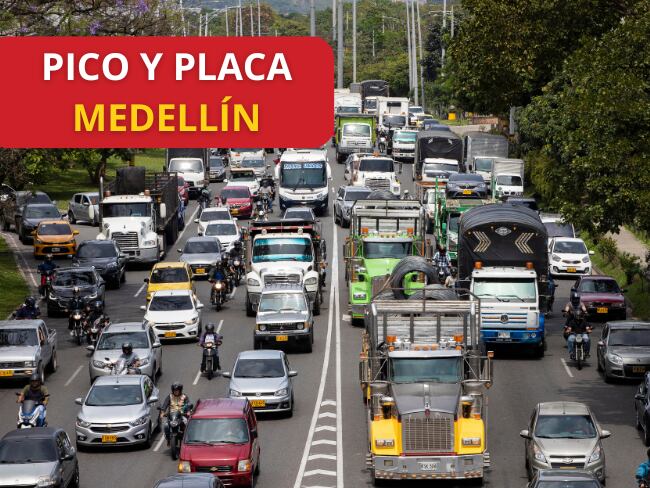 Imagen de referencia a Pico y Placa en Medellín/ Getty Images