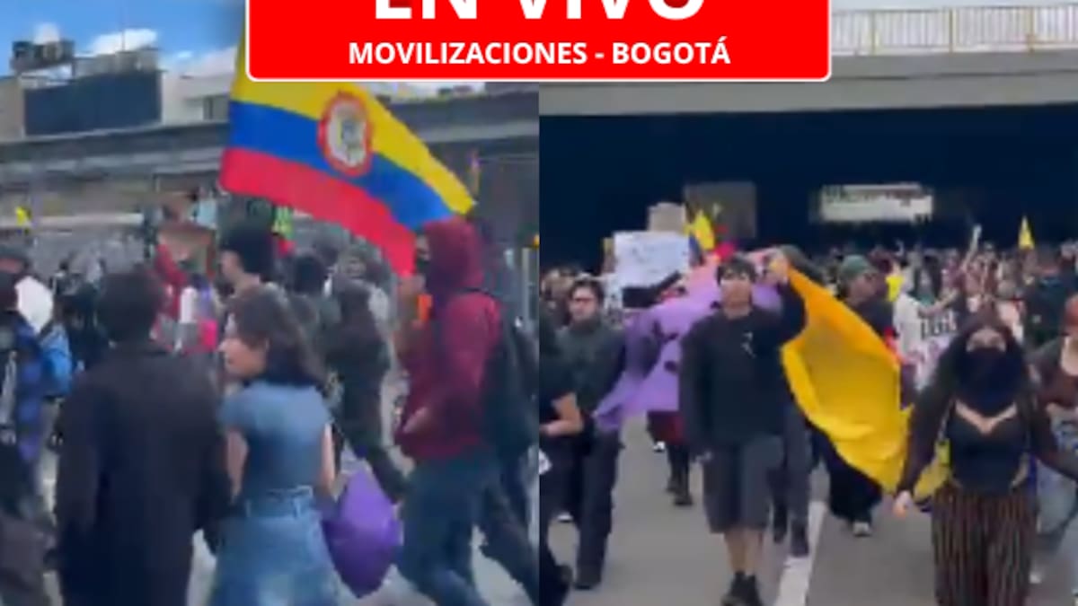 EN VIVO - Bogotá HOY Mobilizations 22 June: closed roads and affections