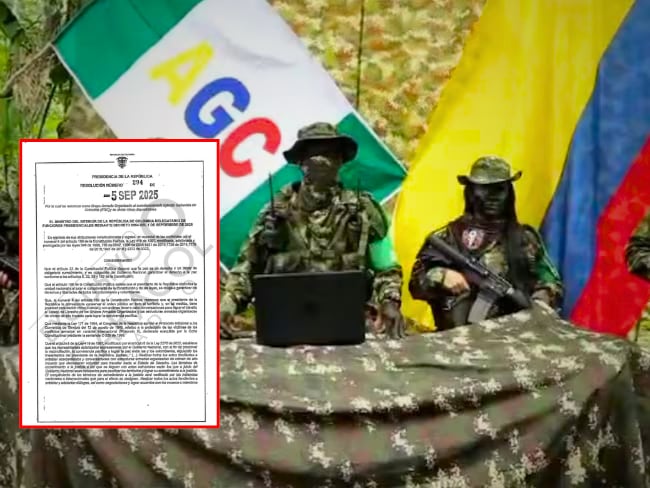 Gobierno Nacional reconoce al Clan del Golfo como Grupo Armado Organizado