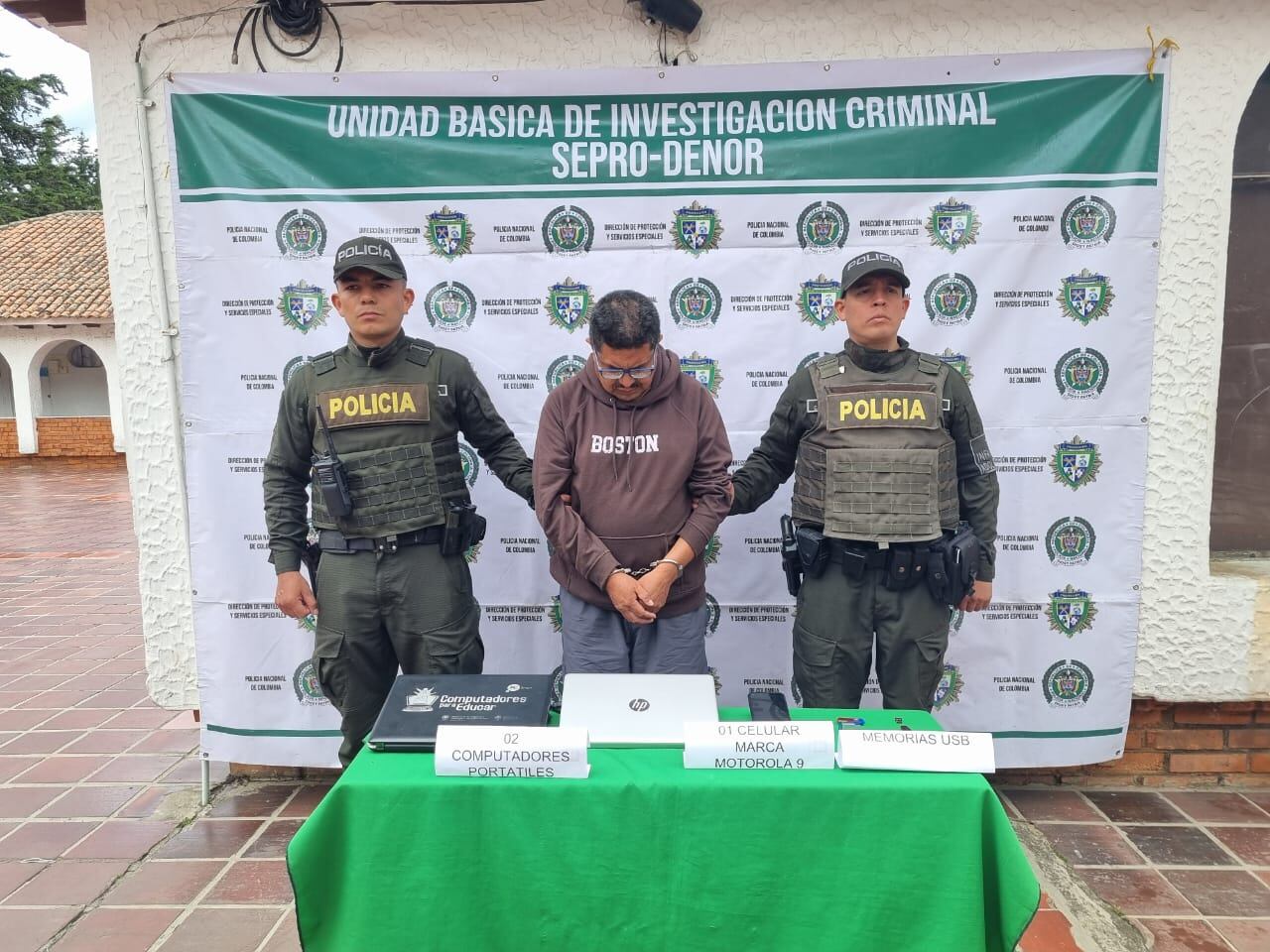 Edwin Daniel Jaimes Molina. / Foto: Policía Denor.