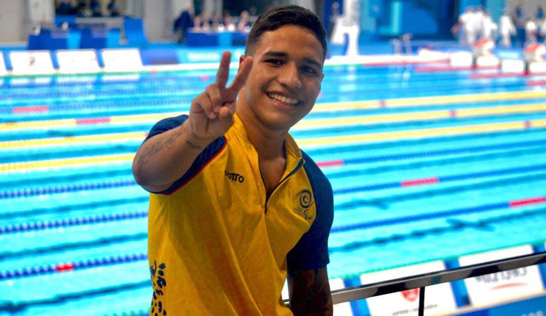 Carlos Daniel Serrano, ganador de dos medallas de oro en Juegos Paralímpicos.
